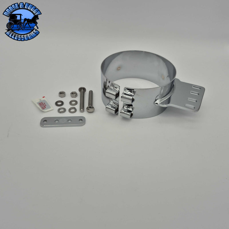 DP-50BJ-KW500SCP 5'' OLD STYLE KW 4 BOLT PATTERN CLAMP Dark Gray