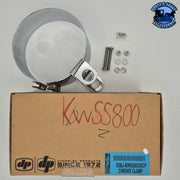 DP-50BJ-KWSS800SCP 8" EXHAUST CLAMP Dark Gray