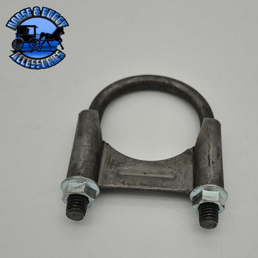 DP-47G-200 SADDLE CLAMP; GUILLOTINE SADDLE; ROUND UBOLT Dark Gray