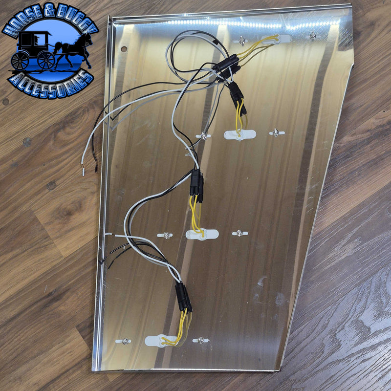 TP-1306 Peterbilt 379 Cowl Panel with 8 Slotted Light Holes