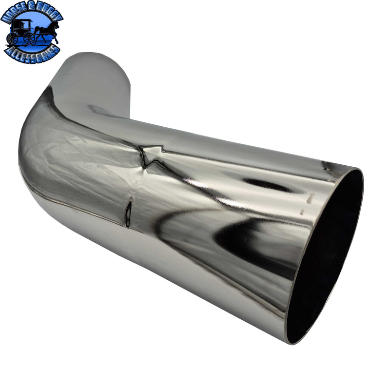 DP-14ZPBX-L51320800CP 8" LEFT ELBOW