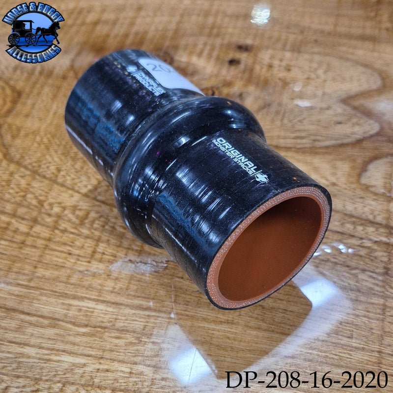 DP-208-16-2020 1.75 ID x4'' 4PLY NOMEX (aramid) HOT SIDE SILICONE HUMP HOSE