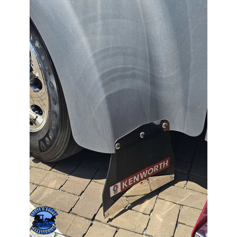 18" stainless steel mudflap weights (SOLD IN PAIRS) w/hardware bolt universal #1418