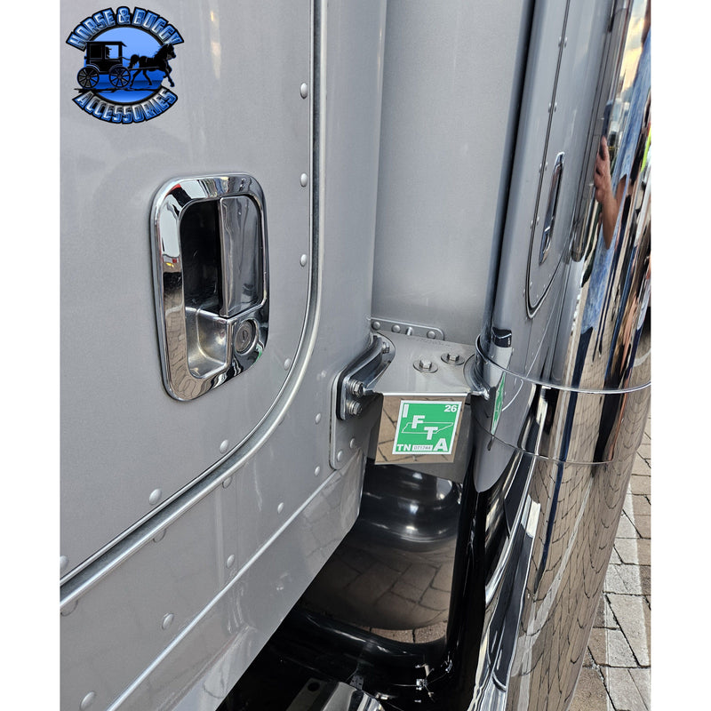 IC185001-14 PETE 379, 386, 389 S.S. 1 IFTA PERMIT BRACKET HOLDER (PAIR)