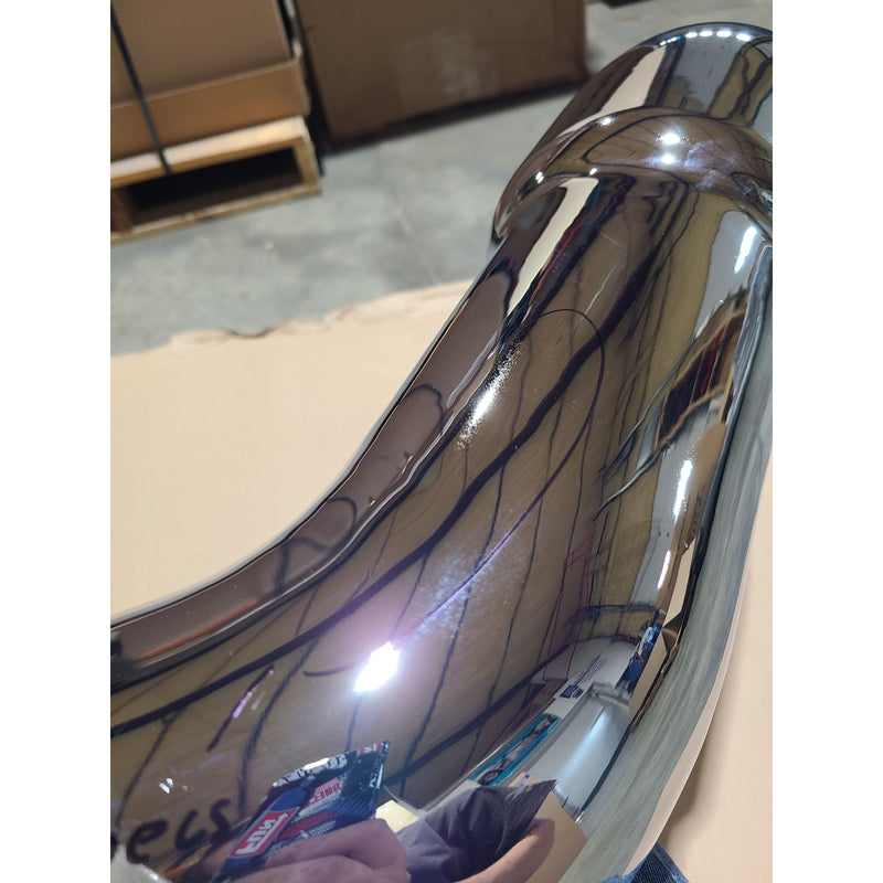 SD-DP-14ZKWX-L47646050CP 6'' REDUCED TO 5'' OVER FRAME ELBOW; LEFT SIDE