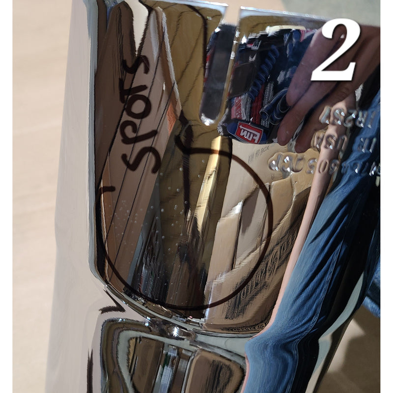 SD-DP-14ZKWX-R47646050CP 6" REDUCED TO 5" B MODEL / OVER FRAME EXHAUST ELBOW