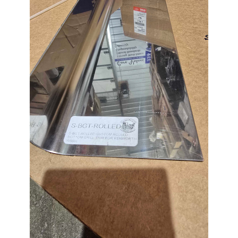 S-BGT-ROLLED CUSTOM ROLLED BOTTOM GRILL TRIM FOR KENWORTH W900L