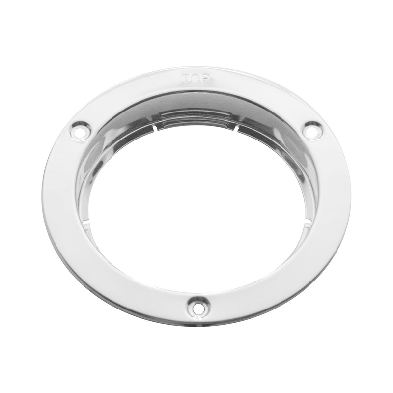Stainless Steel Mounting Bezel For 4" Round Light (Card)