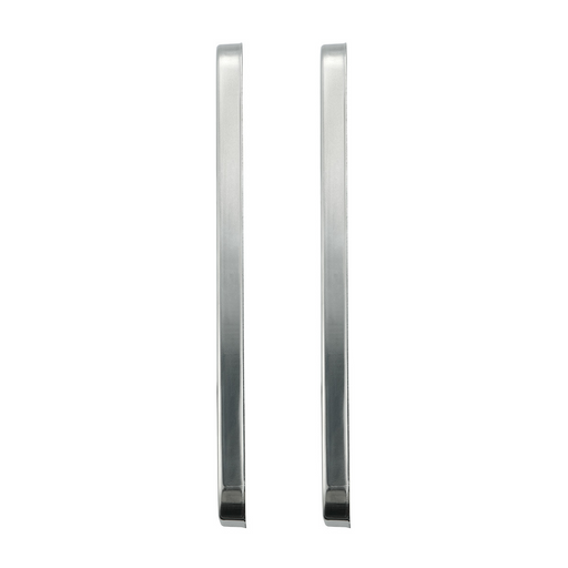 UP-20570 Freightliner Stainless Vent Door Cover - Plain (Card of 2)