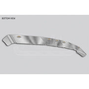 #10011782  SUNVISOR, KW W990 MID ROOF, 12" DEEP W/ (5) M5 AMBER LED, OE REPLACEMENT Kenworth visor Light Gray