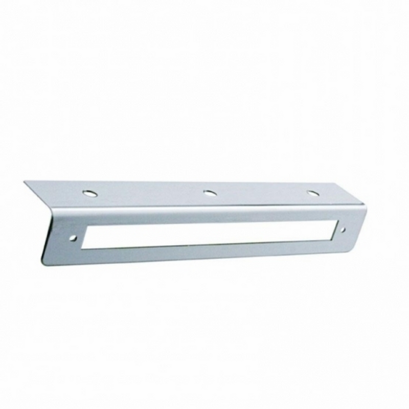 9-3/4" Stainless Light Bracket With 9" Light Bar Cutout (Bulk)