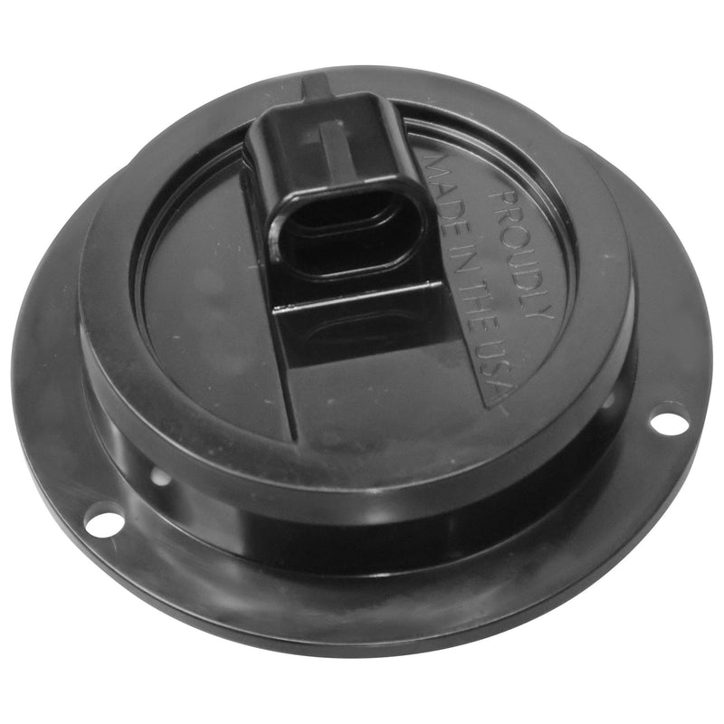 M207FCA PC-Rated 2 1/2 inch Clearance & Side Marker Light; amber/clear lens with flange