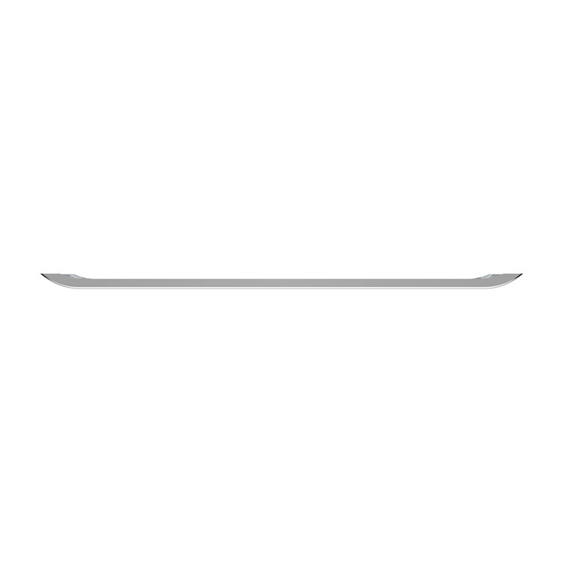 UP-20841 SS Clad Aluminum Bumper For 1982-2024 Kenworth W900 - Curved Ends