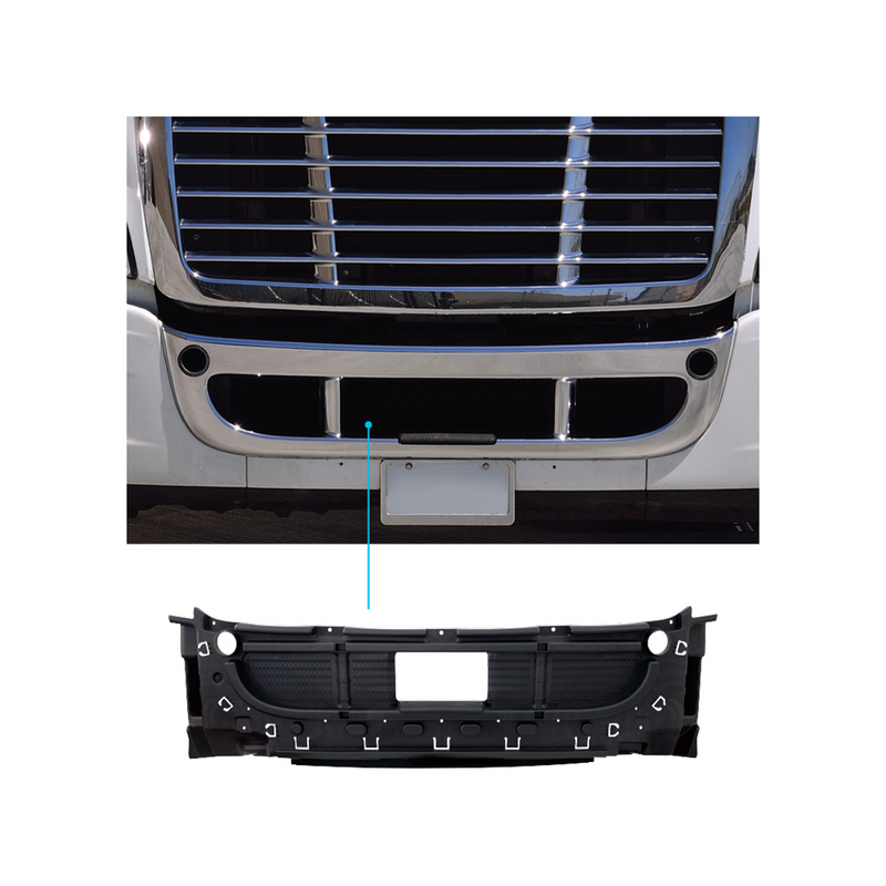 Center Bumper Inner Reinforcement For 2008-2017 Freightliner Cascadia Without OEM Radar (Box Of 5)