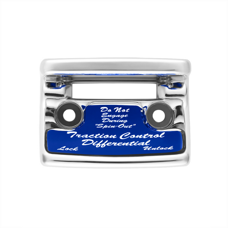 UP-21044 "Traction Control Differential" Switch Guard With Blue Sticker