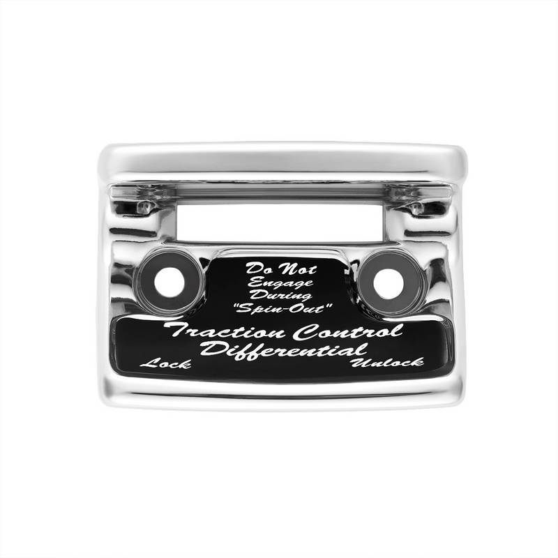 UP-21046 "Traction Control Differential" Switch Guard With Black Sticker