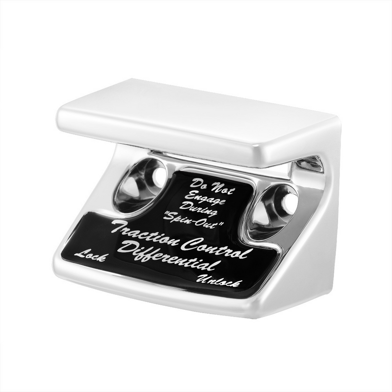 UP-21046 "Traction Control Differential" Switch Guard With Black Sticker