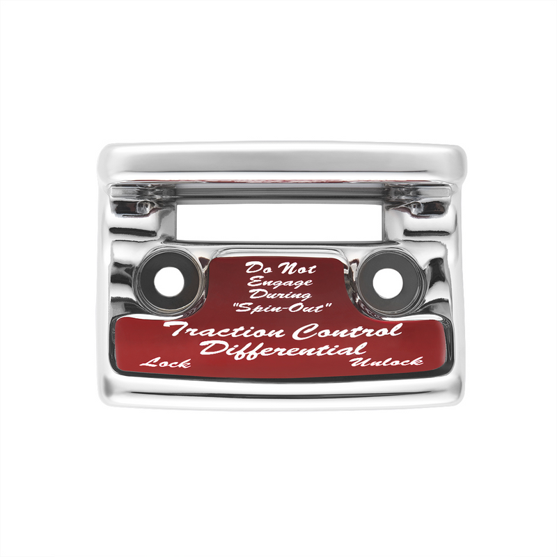 UP-21048 "Traction Control Differential" Switch Guard With Red Sticker