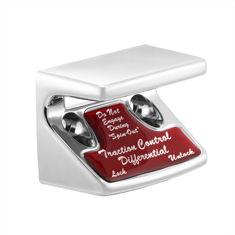 UP-21048 "Traction Control Differential" Switch Guard With Red Sticker