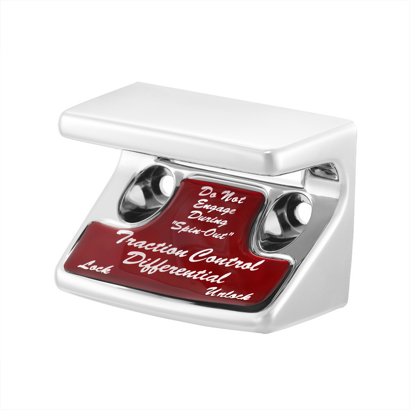 UP-21048 "Traction Control Differential" Switch Guard With Red Sticker