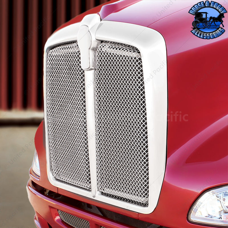 Chrome Grille Without Bug Screen For 2008-2016 Kenworth T660 #21087
