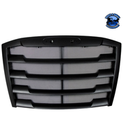 Chrome Grille With Bug Screen For 2018-2022 Freightliner Cascadia (Choose Color) Grille Black Black