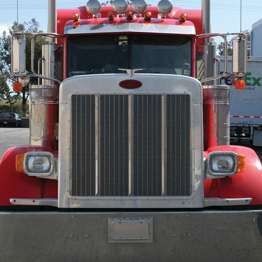 34" Peterbilt Stainless Grille Bar #21166 motor vehicle parts Dark Slate Gray