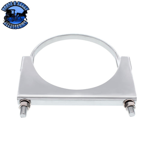 #21290 5" Stainless U-Bolt Exhaust Clamp clamp Light Gray