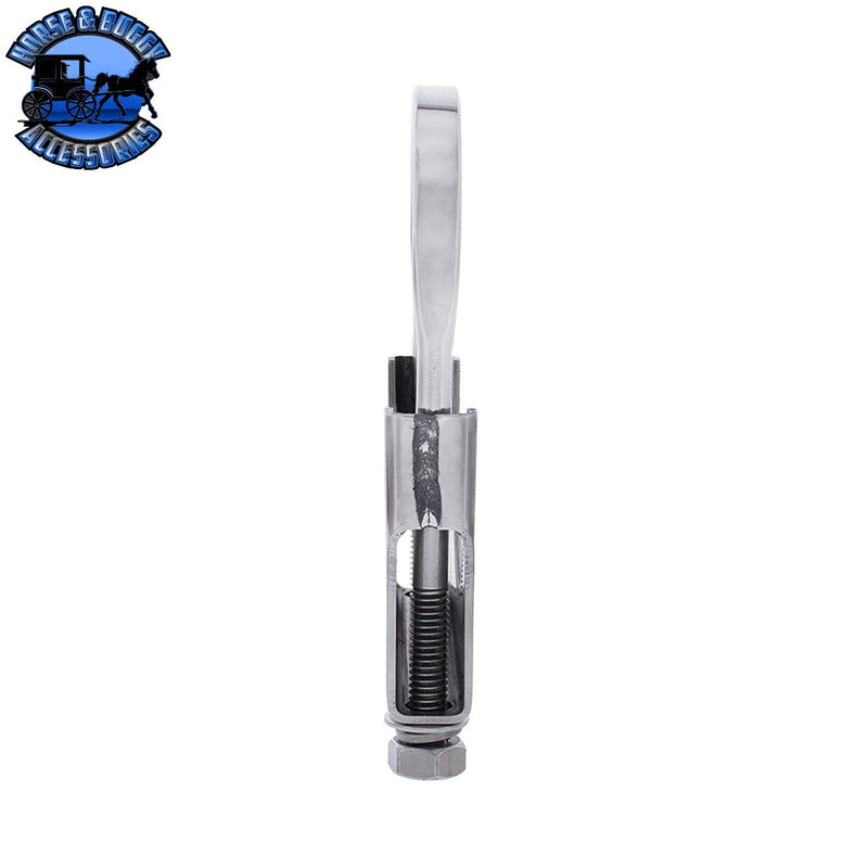 7" Stainless U-Bolt Exhaust Clamp Gray