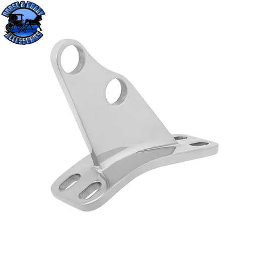 UP-21320 Stainless Steel Competition Series Angled Exhaust Bracket For Peterbilt EXHAUST BRACKET Light Gray