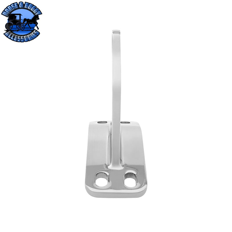 UP-21320 Stainless Steel Competition Series Angled Exhaust Bracket For Peterbilt EXHAUST BRACKET Gray