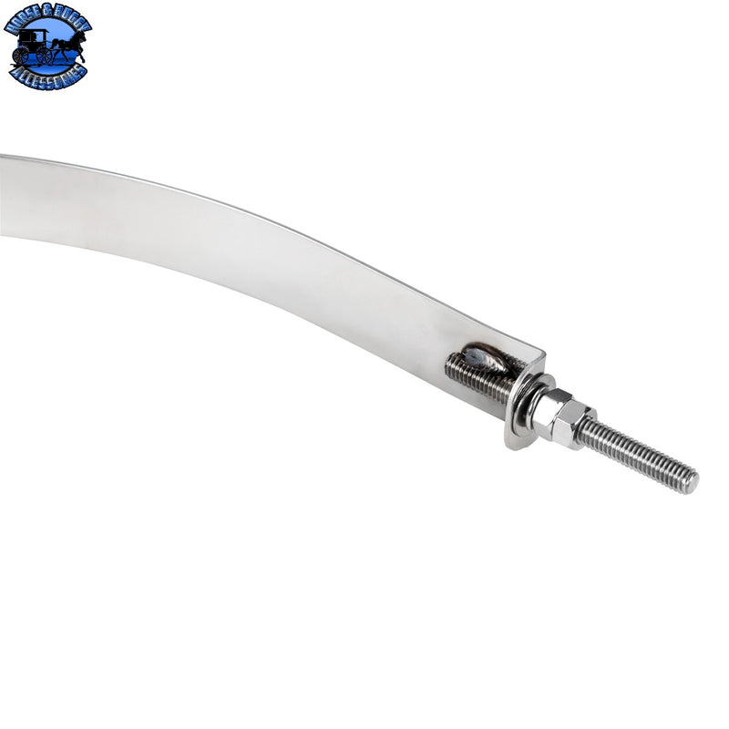UP-21341 304 Stainless Steel Air Tank Straps For 9-3/4" Round Air Tank (Card of 2) #21241