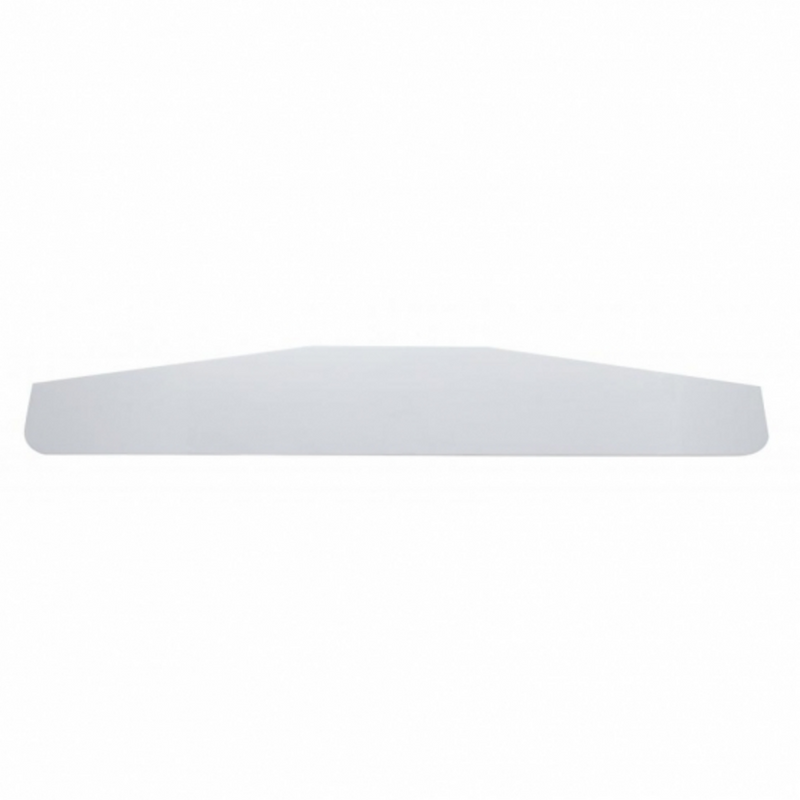 UP-21412 3" X 18" 304 Stainless Standard Bottom Mud Flap Plate - Welded Stud