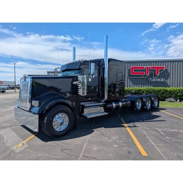 Kenworth 2018+ Lincoln Reduced to 4" ID Chrome 90 Degree Exhaust Elbows (Choose Size and Style)