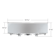 Steel Front Panel Assembly For 2008-2024 Isuzu NPR (ELF 400/500/600)-Chrome