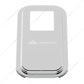 UP-21731 Peterbilt Stainless Steel Shift Plate Cover - Extended Hood Light Gray
