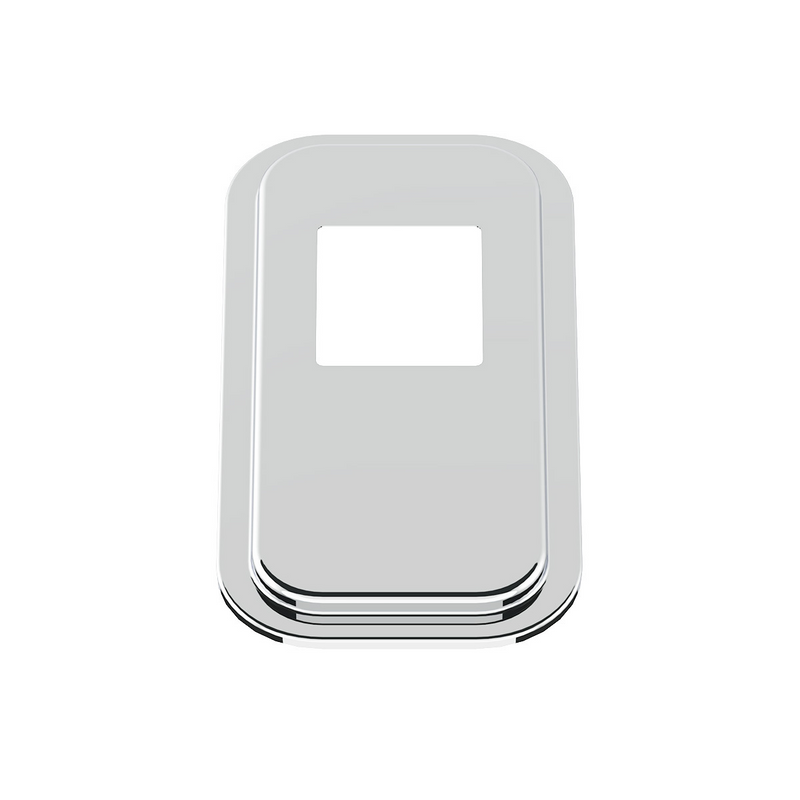 Peterbilt Stainless Steel Shift Plate Cover - 5-3/4" x 4-3/4" Opening #21732