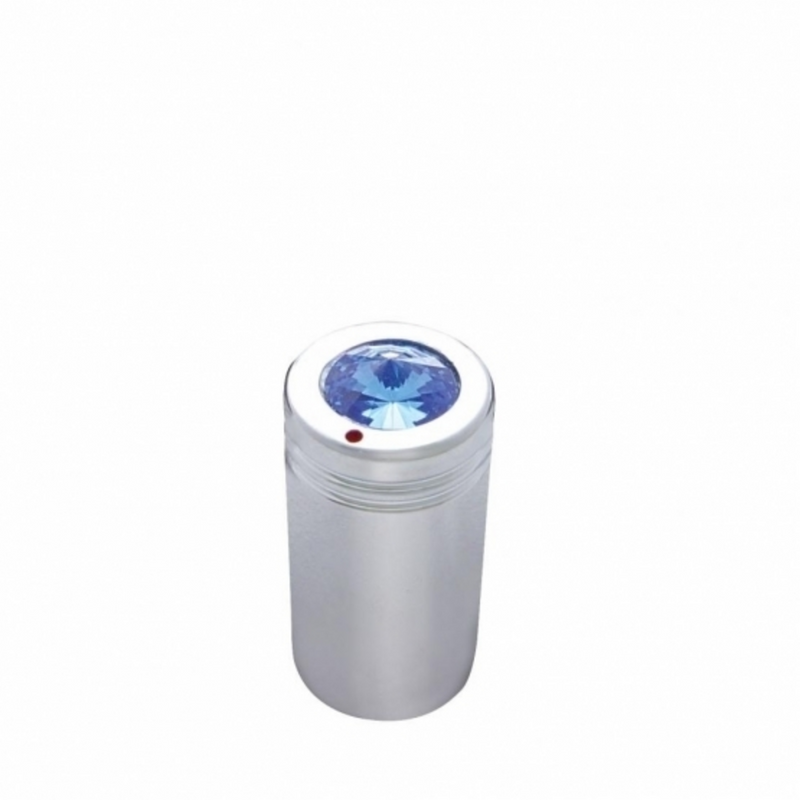Perilla CB con cristal azul (a granel)