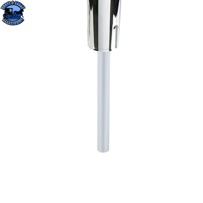 UP-21795 9" chrome shifter gear extension peterbilt car truck kenworth universal