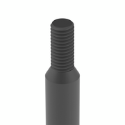 9" Shifter Shaft Extension - Matte Black