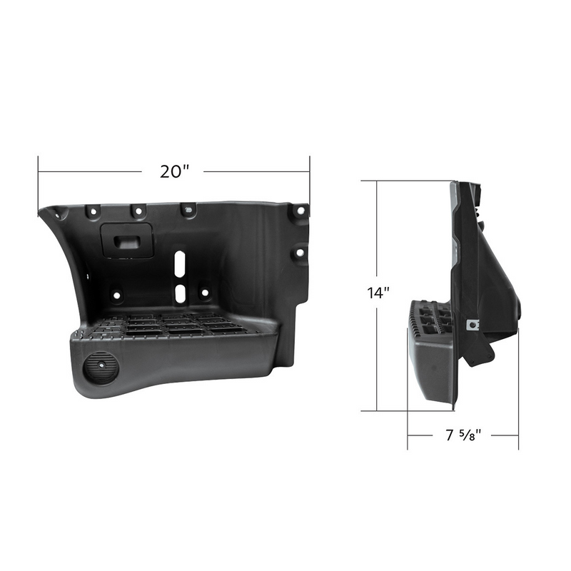 Step Panel For 2016-2020 Hino 155/195-Passenger