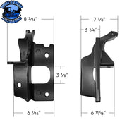 Bumper Bracket For 2013-2021 Kenworth T680 (Choose Side) Bumper Bracket Driver,Passenger Dark Slate Gray