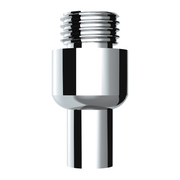 Chrome Aluminum Air Valve Adapter With M30X3.5 Threads