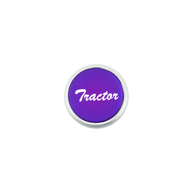 UP-23403 "Tractor" Deluxe Air Valve Knob - Purple Glossy Sticker