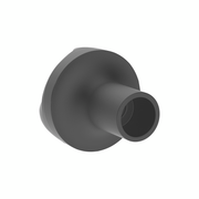 Ace Of Spades Air Valve Knob - Matte Black With Gloss Black Inlay