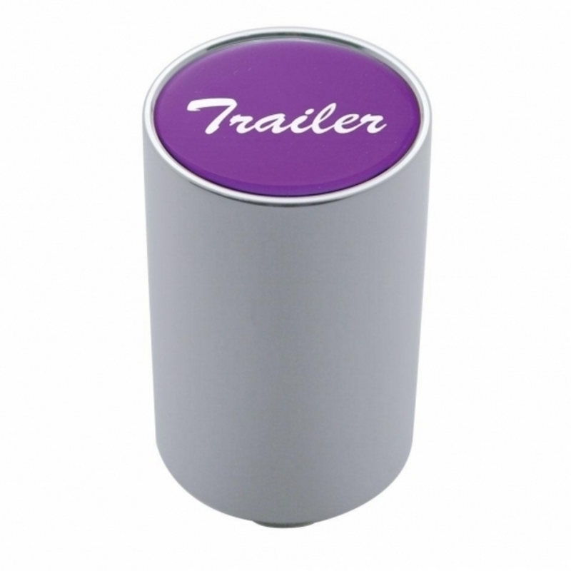 UP-23733 "Trailer" 3" Air Valve Knob - Purple Glossy Sticker