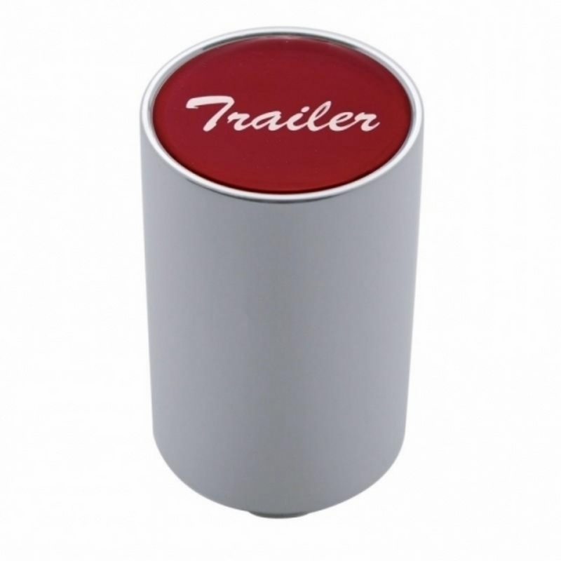 UP-23734 "Trailer" 3" Air Valve Knob - Red Glossy Sticker
