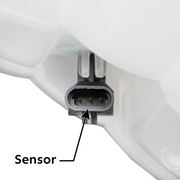 Pressurized Coolant Reservoir & Coolant Level Sensor For 2008-2022 Peterbilt 389 & Kenworth W900