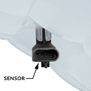 Pressurized Coolant Reservoir & Coolant Level Sensor For 2008-2022 Peterbilt 389 & Kenworth W900