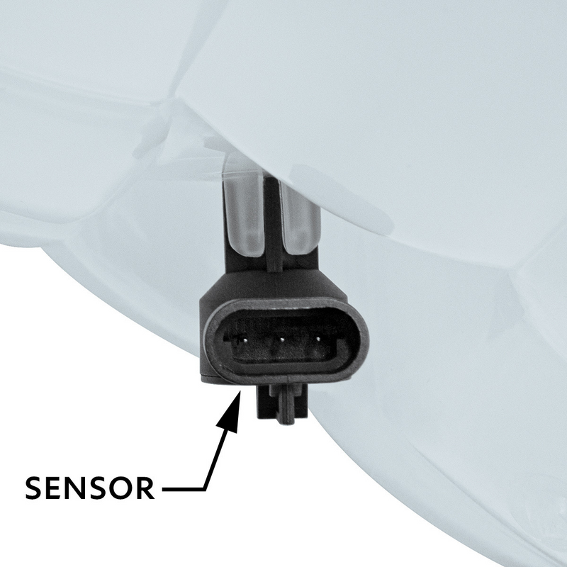 Pressurized Coolant Reservoir & Coolant Level Sensor For 2008-2022 Peterbilt 389 & Kenworth W900